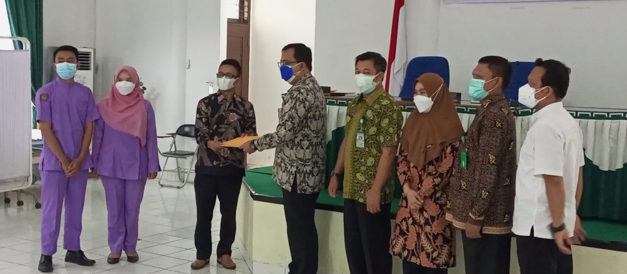 Serah Terima Mahasiswa Praktik Profesi Ners